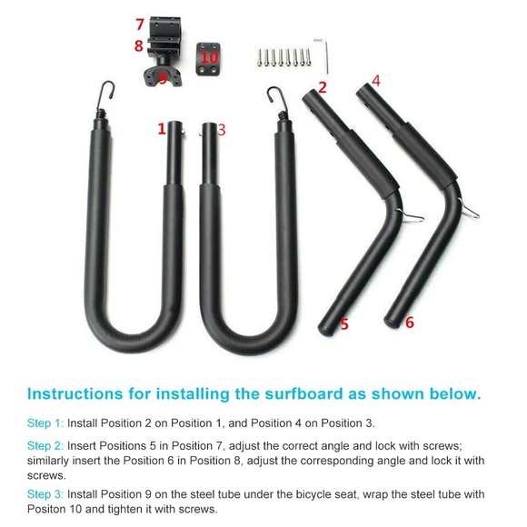 Surfboard Skimboard Carrier Rack - Picture 10 of 10